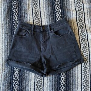 Madewell Washed Black Shorts